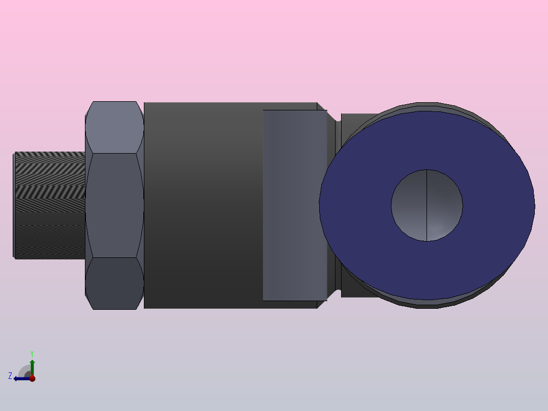 IPL L型螺纹弯头_IPL04-M6右视图