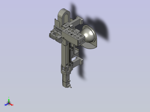 CCD检测组件正等轴测缩略图