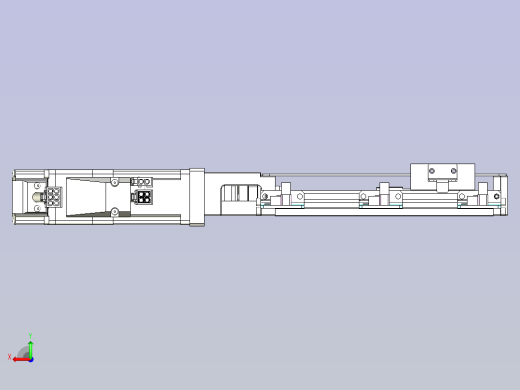 上银KK40-150A1-F0带MSMD012G1B电机后视缩略图