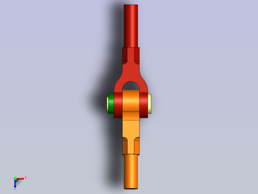 可动联接的节形接头俯视缩略图