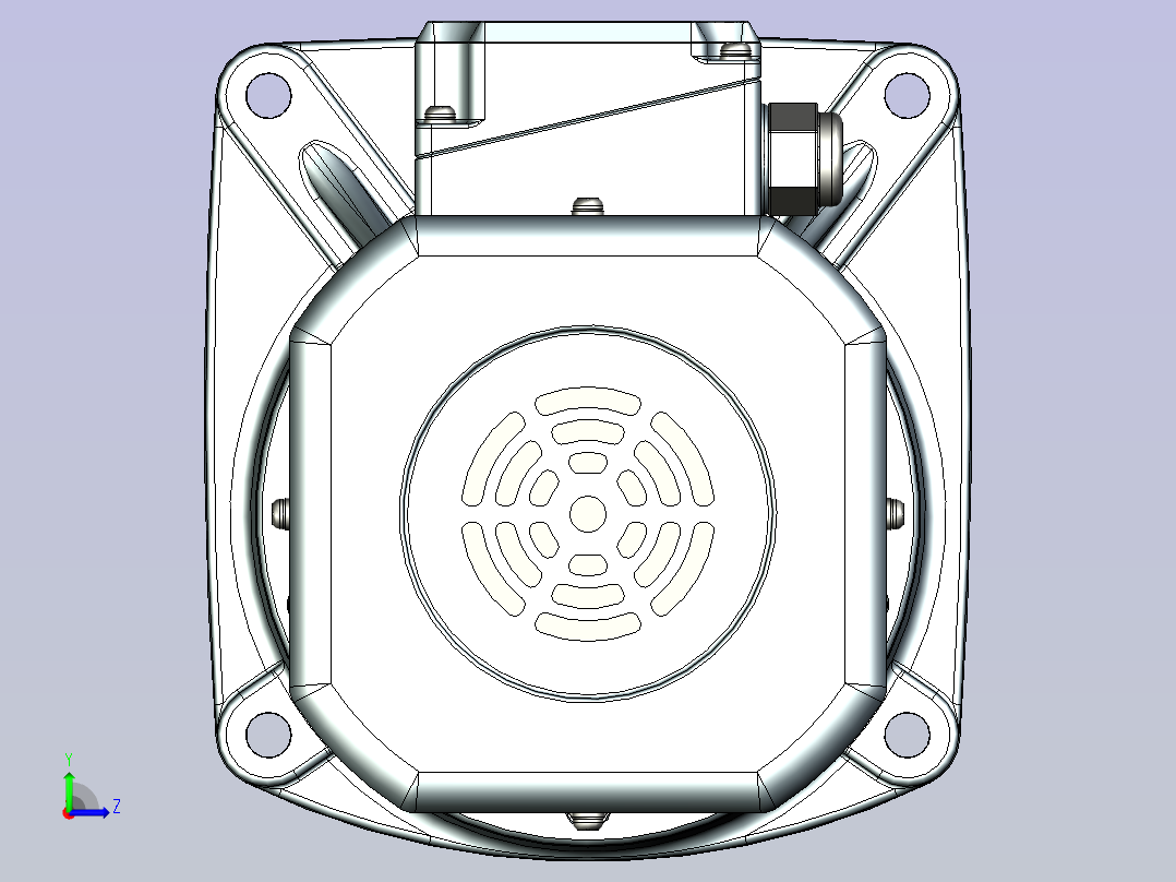 JSCC变频减速电机 f750v01-L左视图
