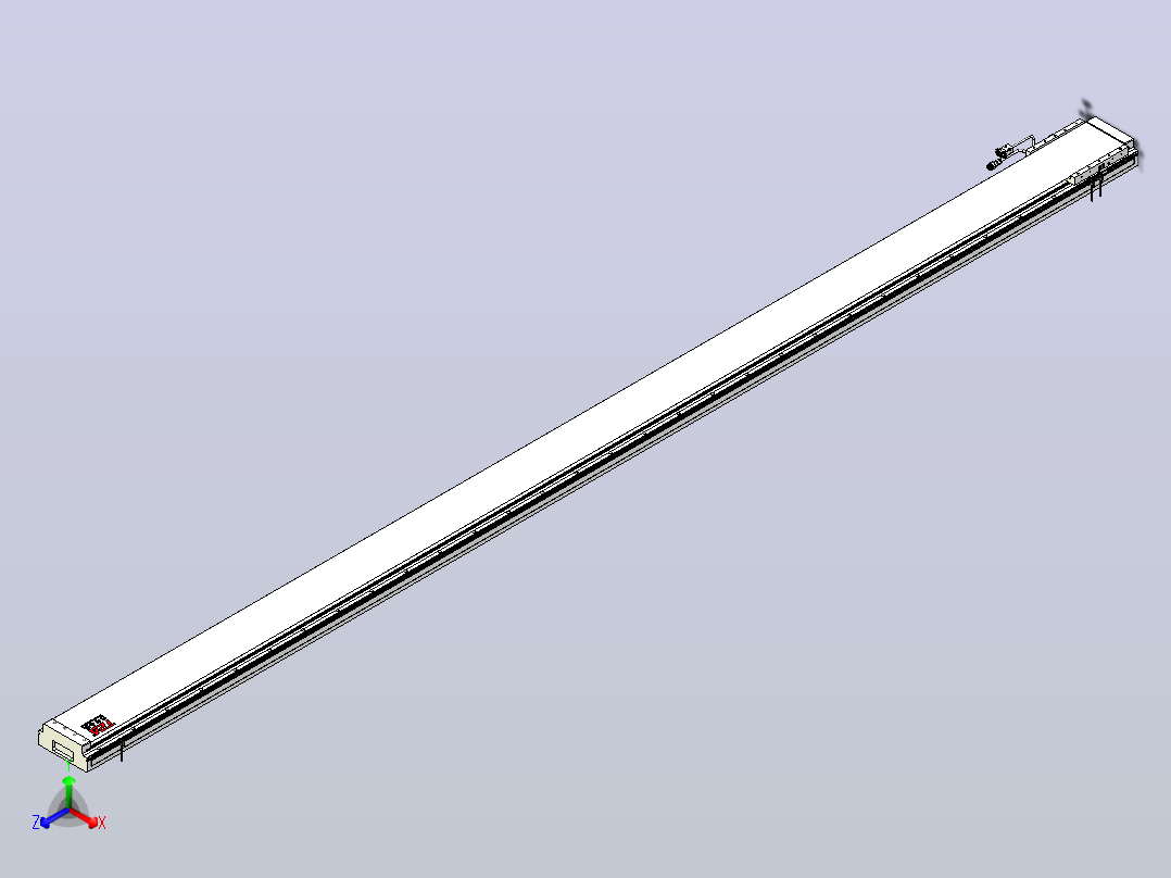 直驱直线电机轴TPA-LNP2-170-35C3-1-L3420-3-C-05-N3主视图