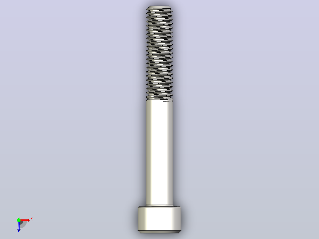 DIN_EN_ISO_4762_M8x60.ipt内六角螺钉俯视图