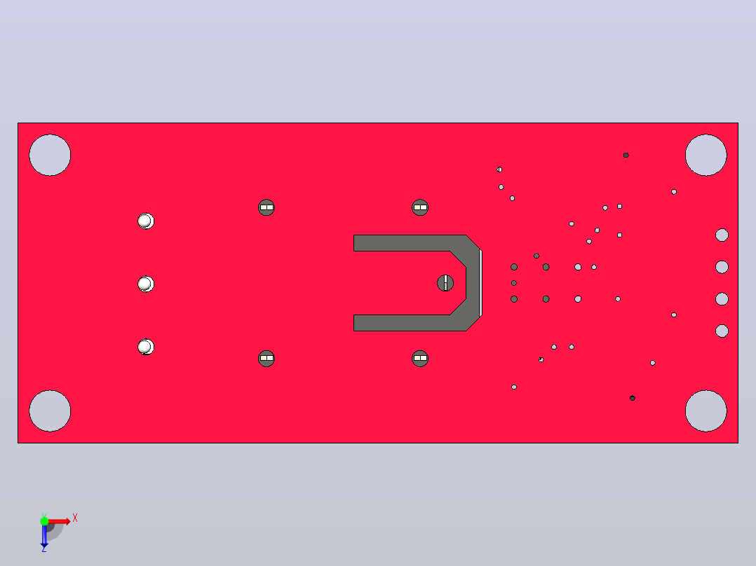 sparkfun qwiic单继电器11俯视图