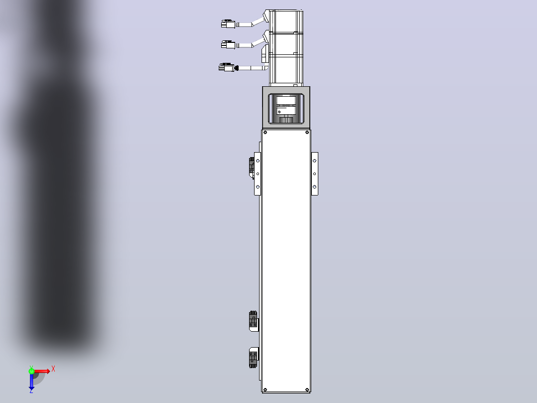 KK模组KK86-440A1-F0 行程310mm俯视图