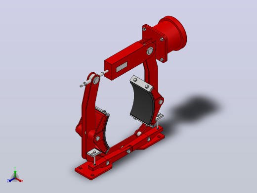 MWZB160～315系列电磁鼓式制动器_MWZB315／200B-25%