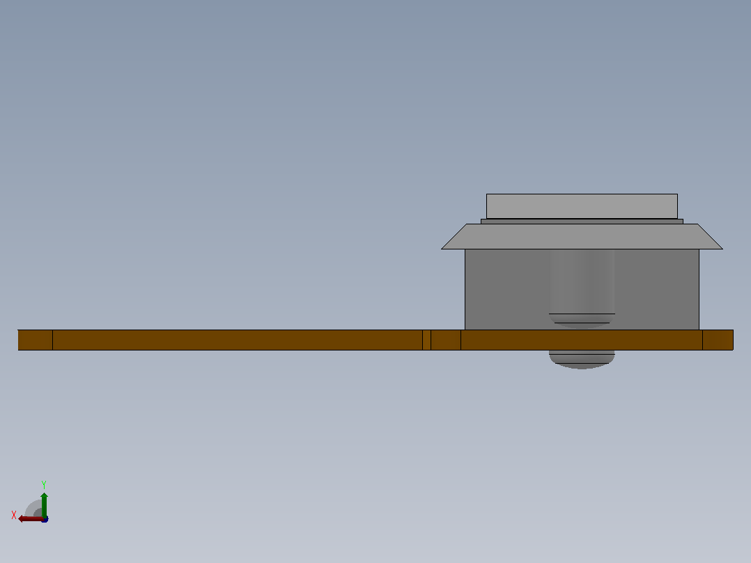 HY8340.2门锁[HY8340.2]后视图