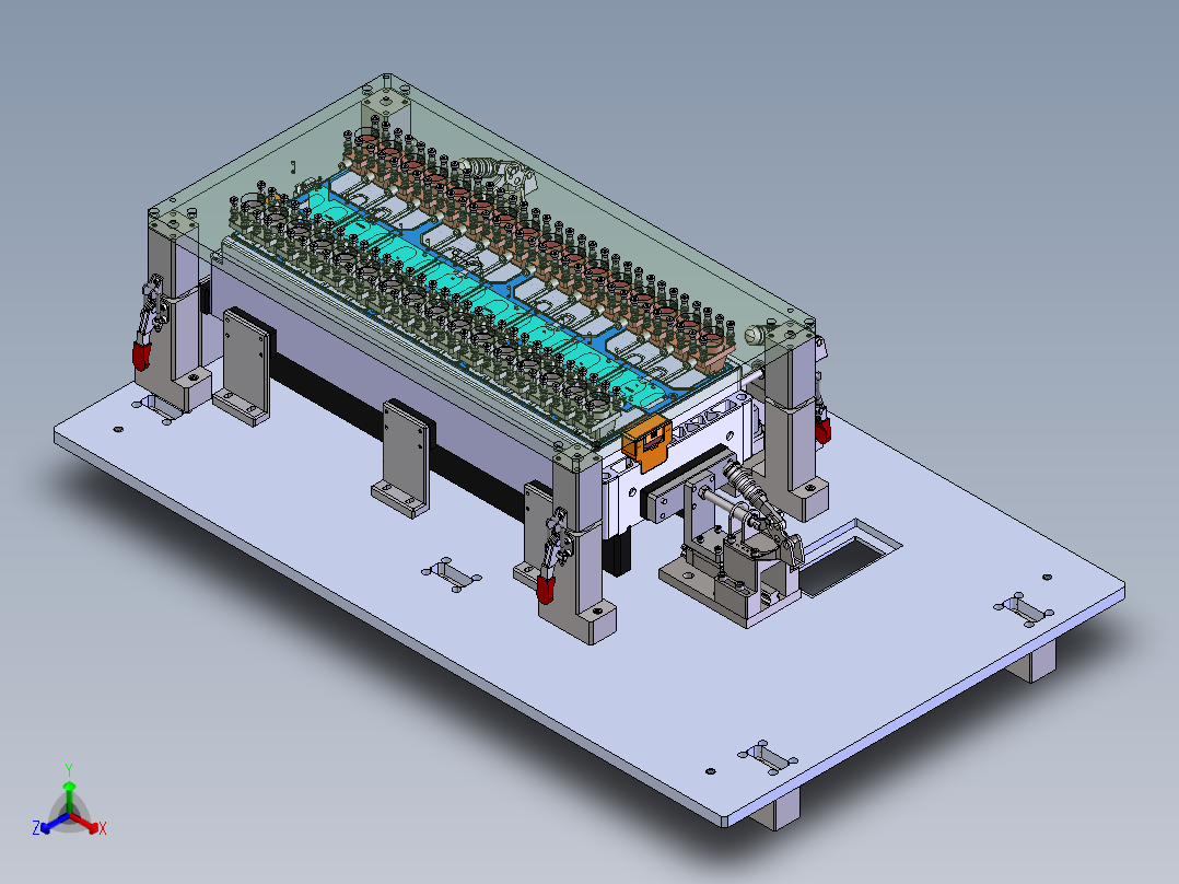 锂电池590巴片焊接工装sw21可编辑
