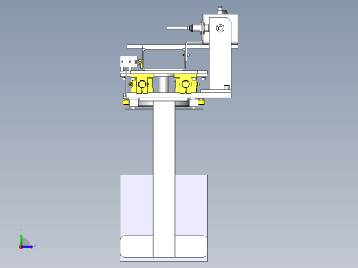 中心定位装置左视缩略图