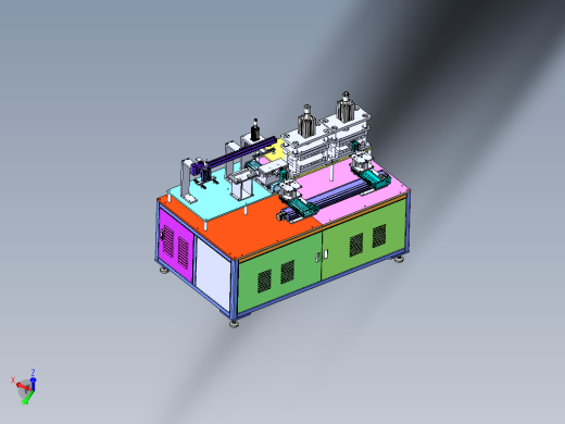 薄膜热起凸自动机（sw19可编辑+工程图）