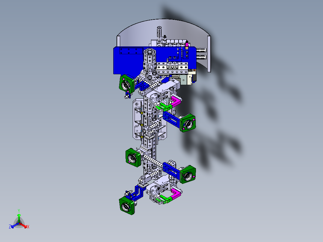 后盖外板涂胶抓手_8228正等轴测图
