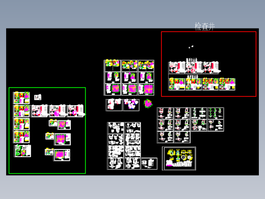 雨水污水检查井雨水污水检查井矩形雨水检查井CAD合集CAD图集