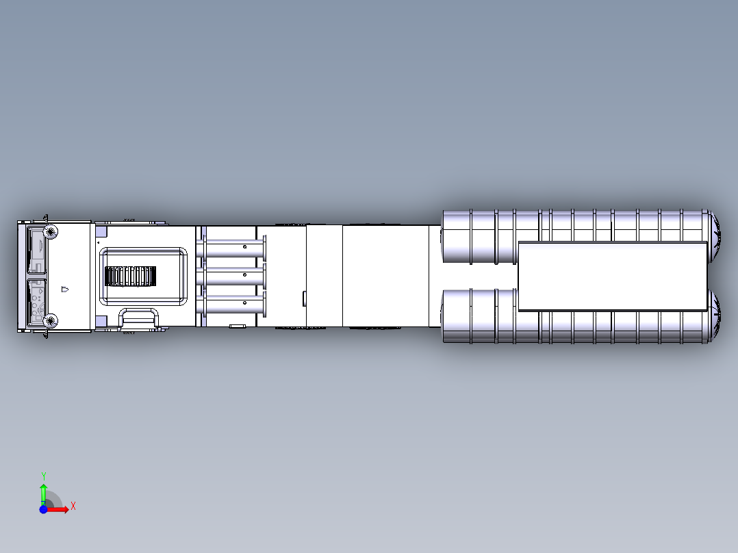 S-300防空导弹前视图