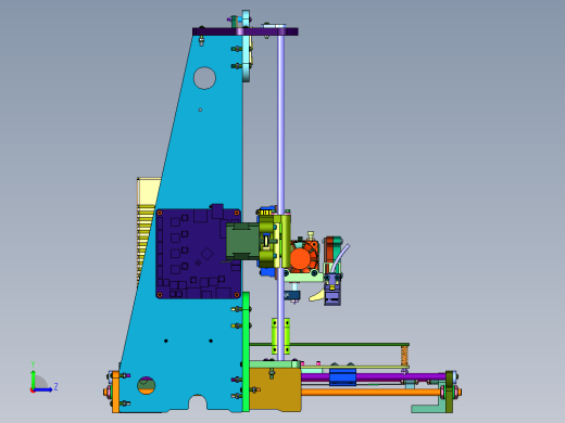 高精度Anet A8家用3d打印机左视缩略图