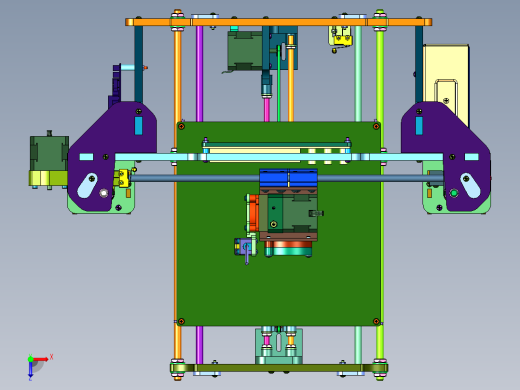 高精度Anet A8家用3d打印机俯视缩略图
