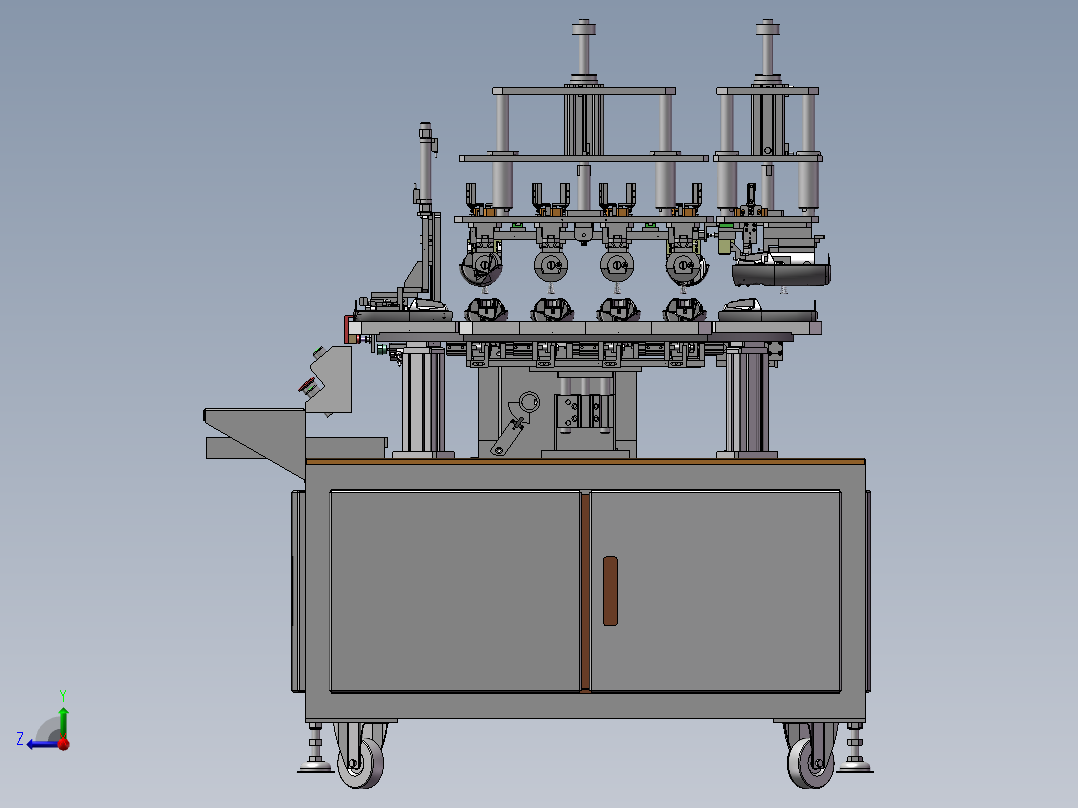 成品测试机(4穴3位)右视图