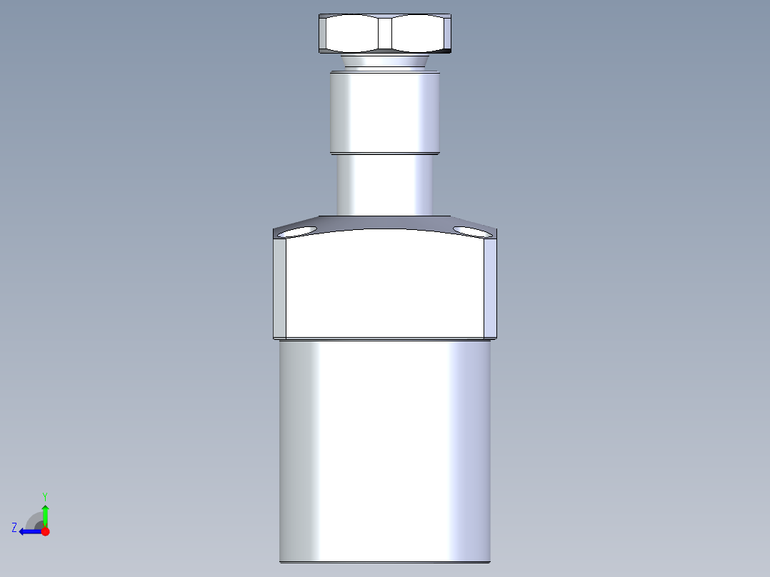 KOSMEKLHA0480-GR-Y30多系列多零件图纸模型右视图