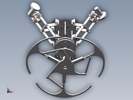 管道清洁（三维+课设+程序+原理图+二维）前视缩略图