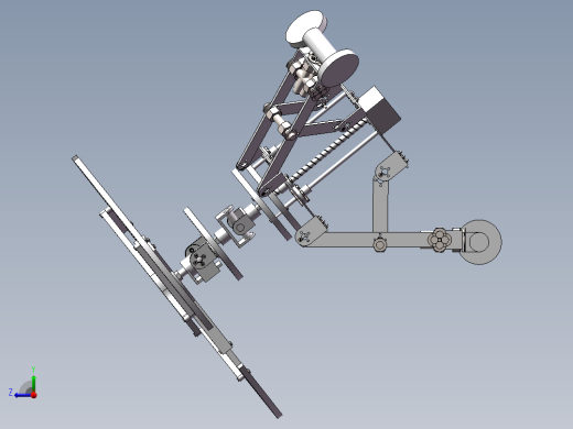 管道清洁（三维+课设+程序+原理图+二维）右视缩略图