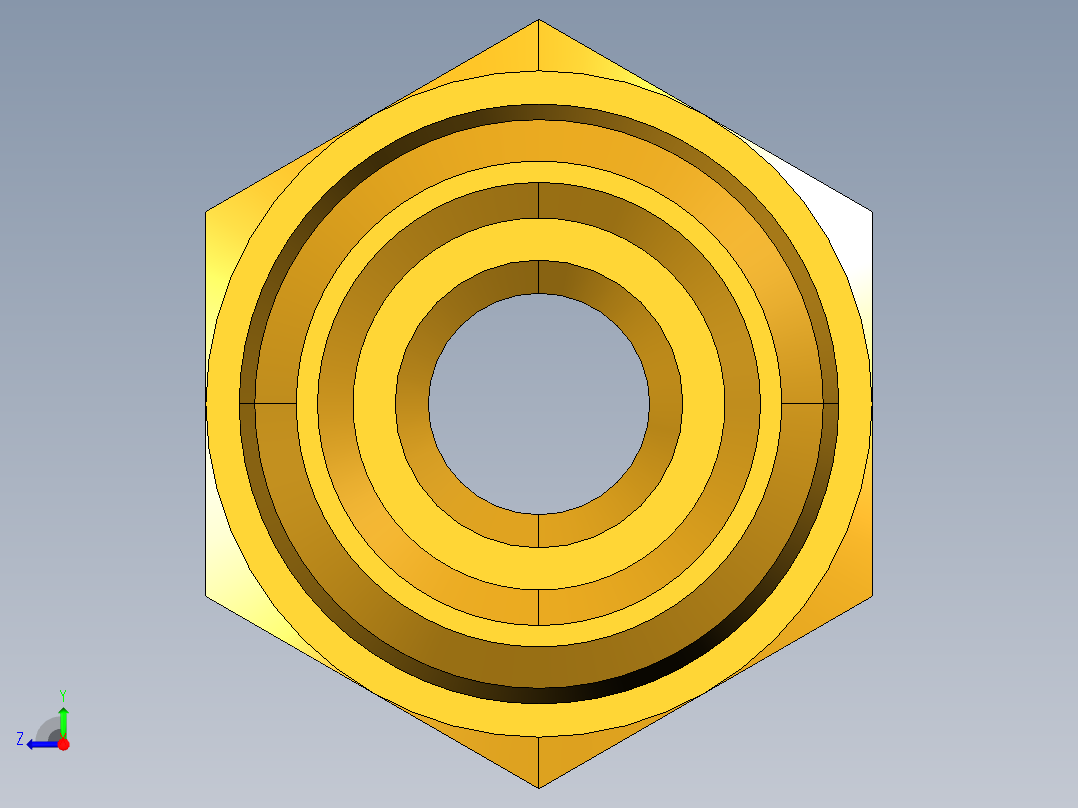 工业通用螺蚊管倒齿式工业硬管接头Male Connector 28-6-4右视图