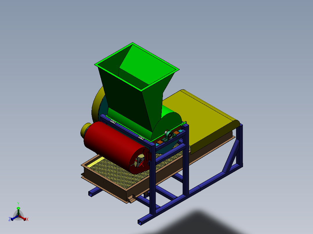 花生脱壳机设计