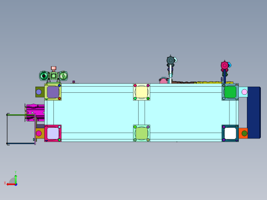 SUV梁焊接夹具后视缩略图