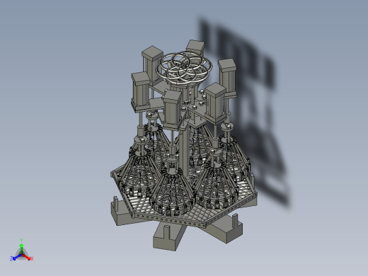 气动夹罗盘设备主视缩略图