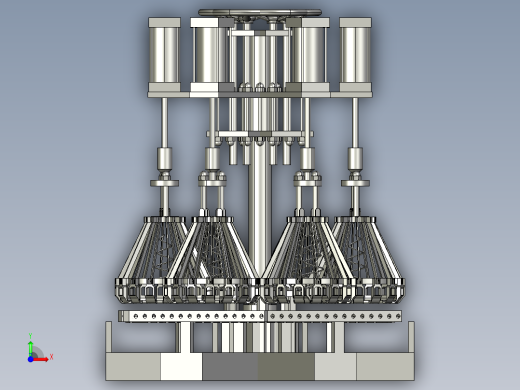 气动夹罗盘设备前视缩略图