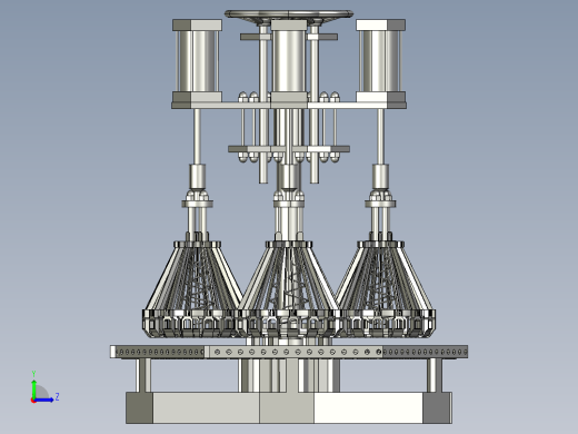气动夹罗盘设备左视缩略图