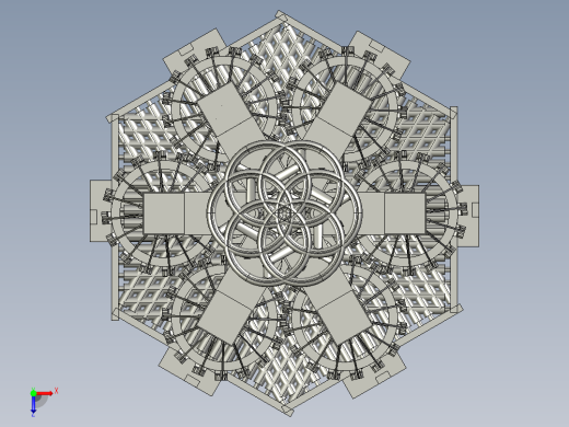 气动夹罗盘设备俯视缩略图