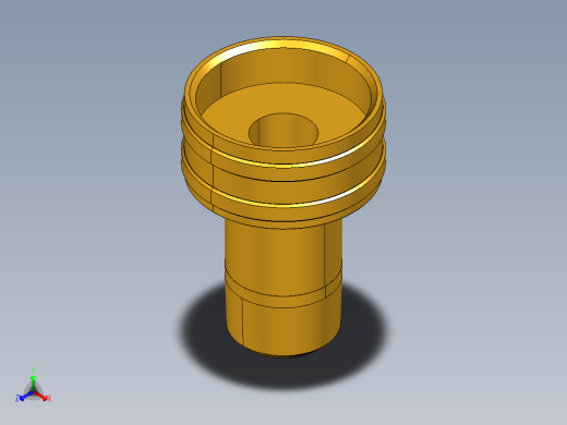 水管接头Swivel Connector Female Garden Hose to Male Pipe 88GH-12-6正等轴测缩略图