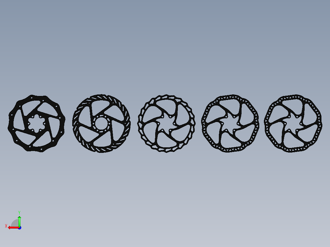 制动器 (6)后视图
