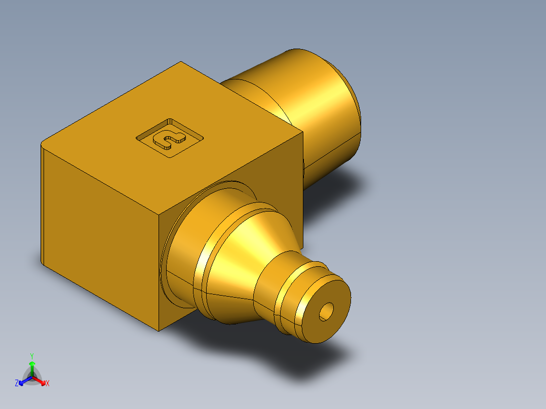 工业通用螺蚊管倒齿式工业硬管接头90Deg Elbow Barb Adapter 229-4-5_32-2主视图