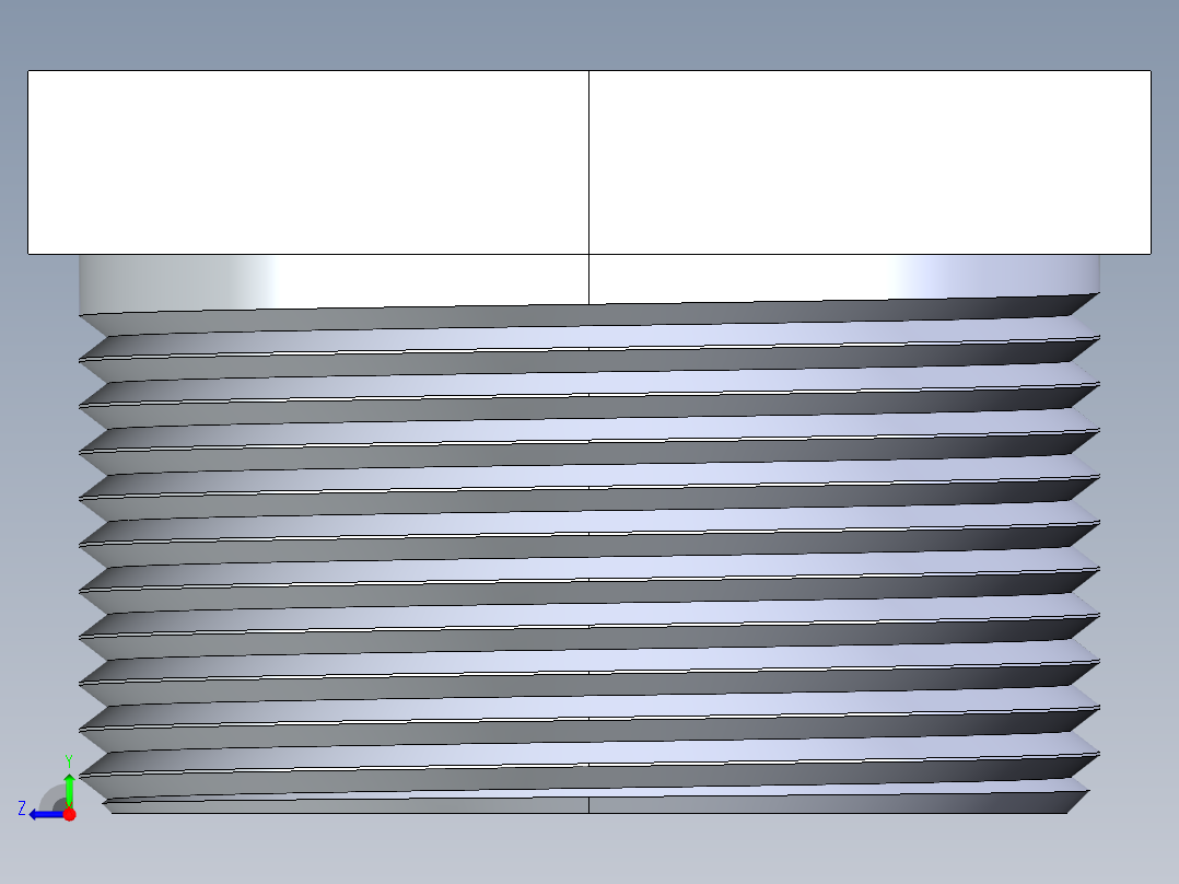 CPVC管件22-Sch80_Plug_MPT_9850-015_1.5in右视图