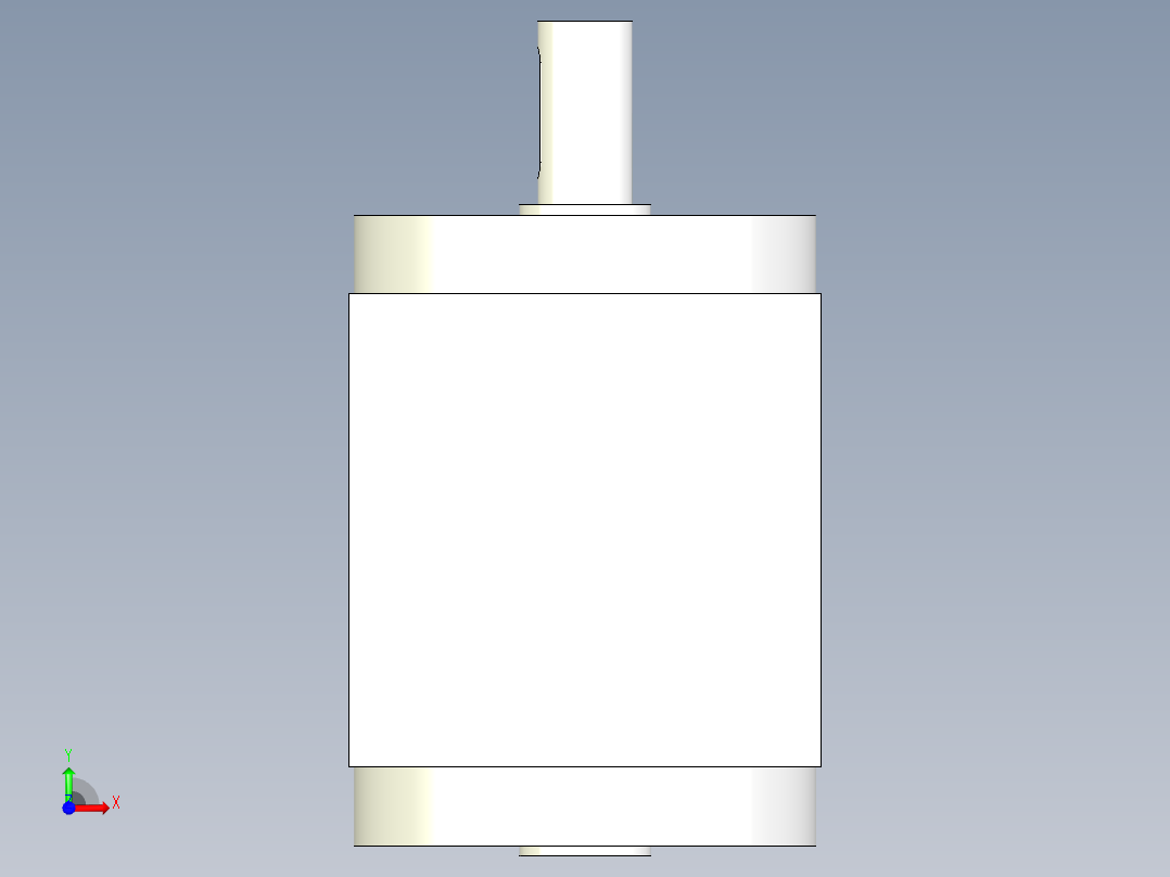 换向器PW90单轴-1 19-70-90-M6.stp前视图