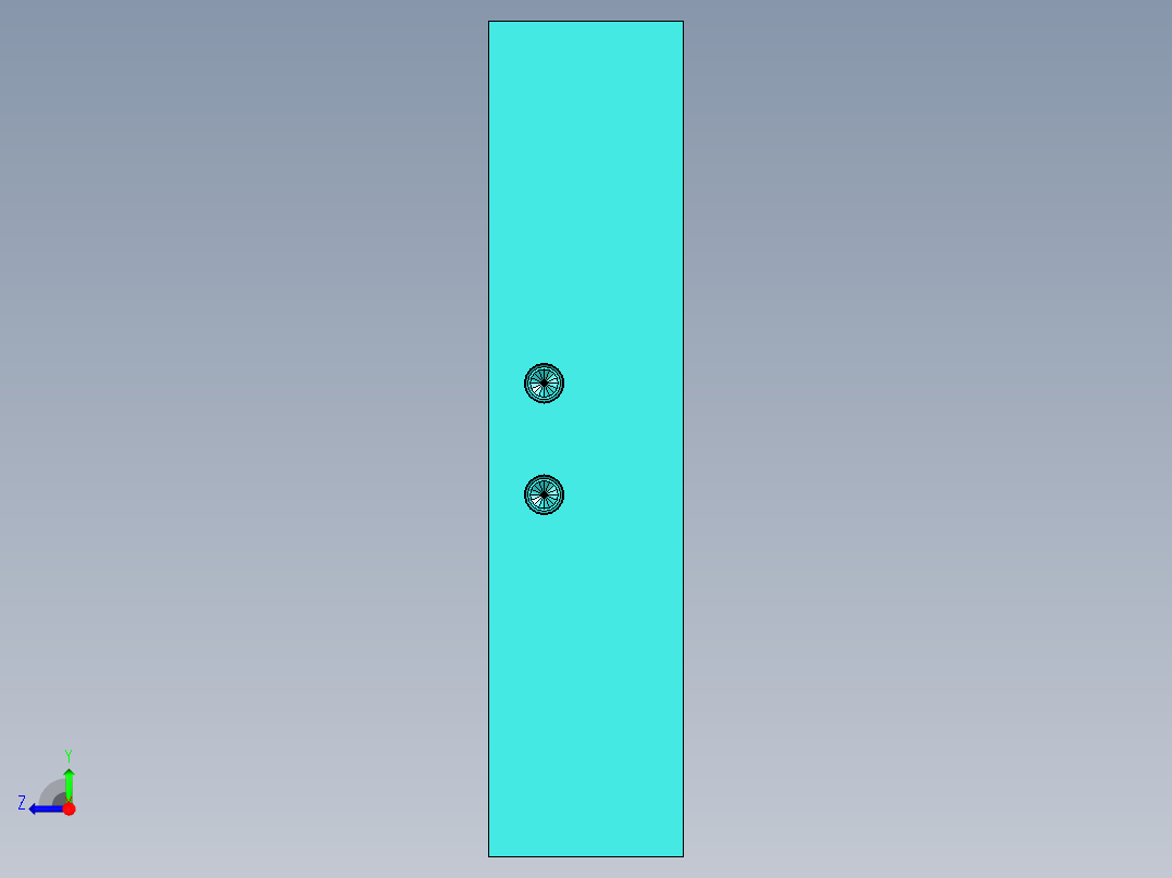 阻尼盘塑料模具设计（二维+三维+说明书）右视图