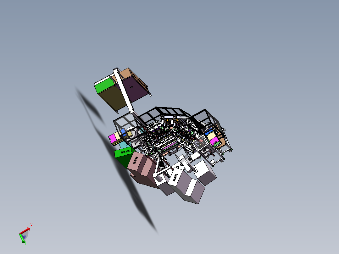 马达定子绝缘块插入机sw18可编辑