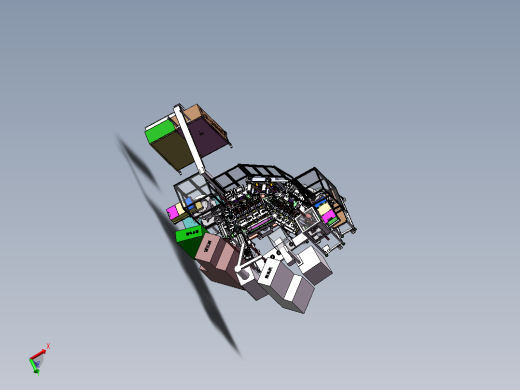 马达定子绝缘块插入机sw18可编辑