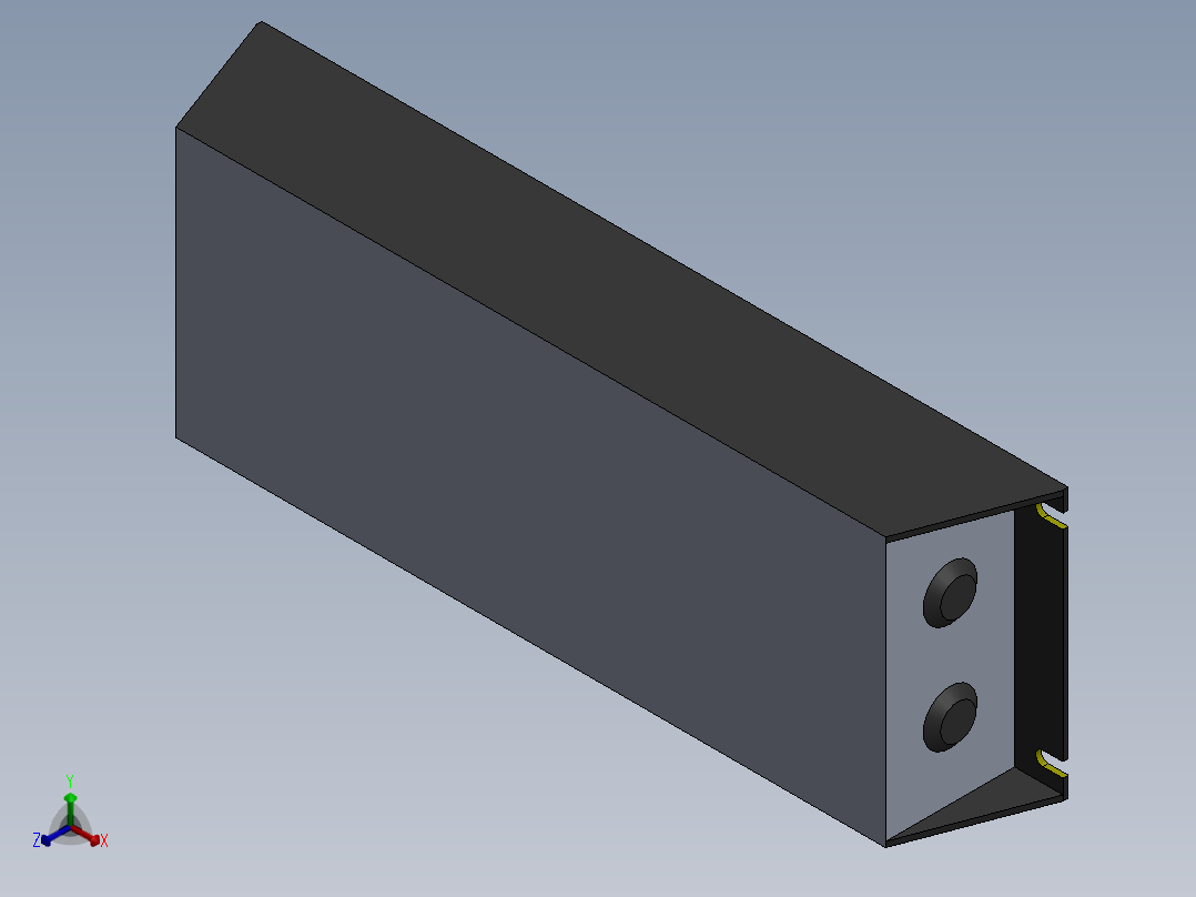 YUKEN EUROPE LTD-FR-ABR-H15K Resistor液压元件正等轴测图