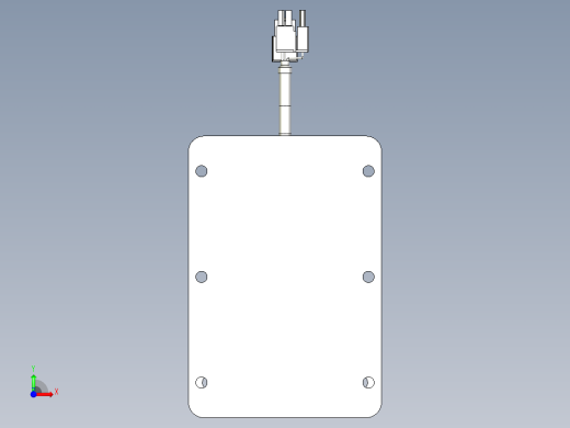 折返式电动缸前视缩略图