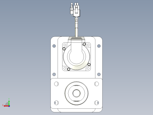 折返式电动缸后视缩略图