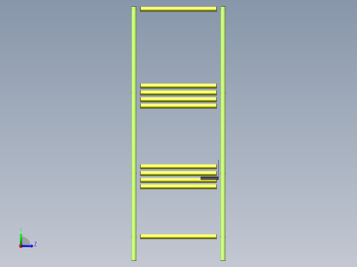 货架、4.5M 精益管流水线左视缩略图