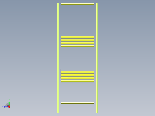 货架、4.5M 精益管流水线右视缩略图