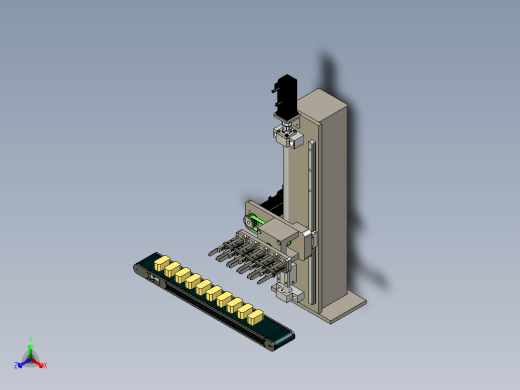 多产品同时翻转180°机构