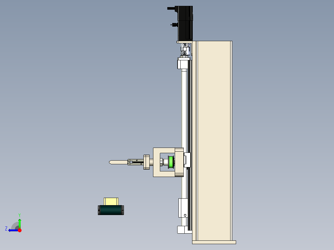 多产品同时翻转180°机构右视图