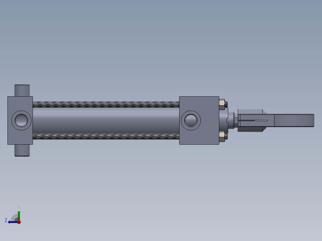 拉杆液压缸-40x22x150-mm-1.snapshot.1右视图