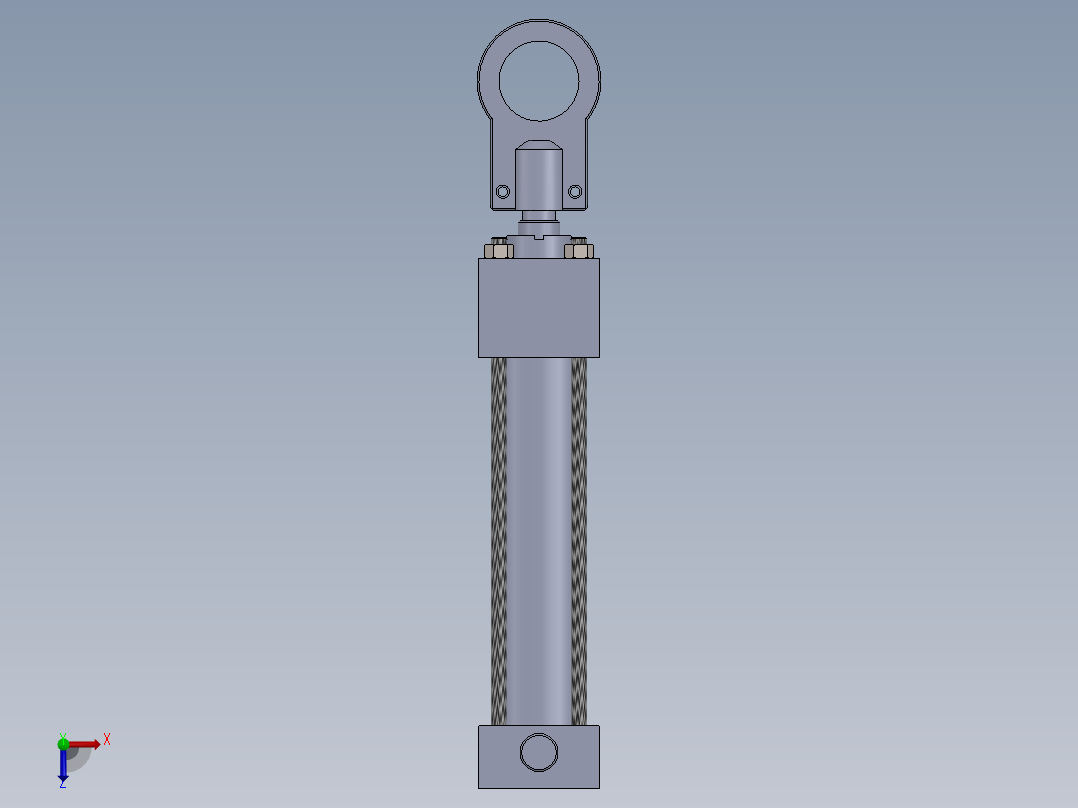 拉杆液压缸-40x22x150-mm-1.snapshot.1俯视图