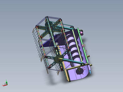 收割机割台    sw22