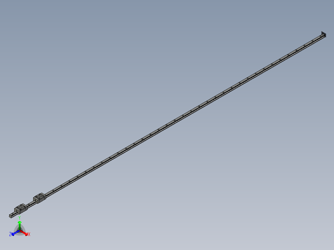 HGH-CA型直线导轨G99TC17-1409_HGH15CA2R2320ZOC主视图