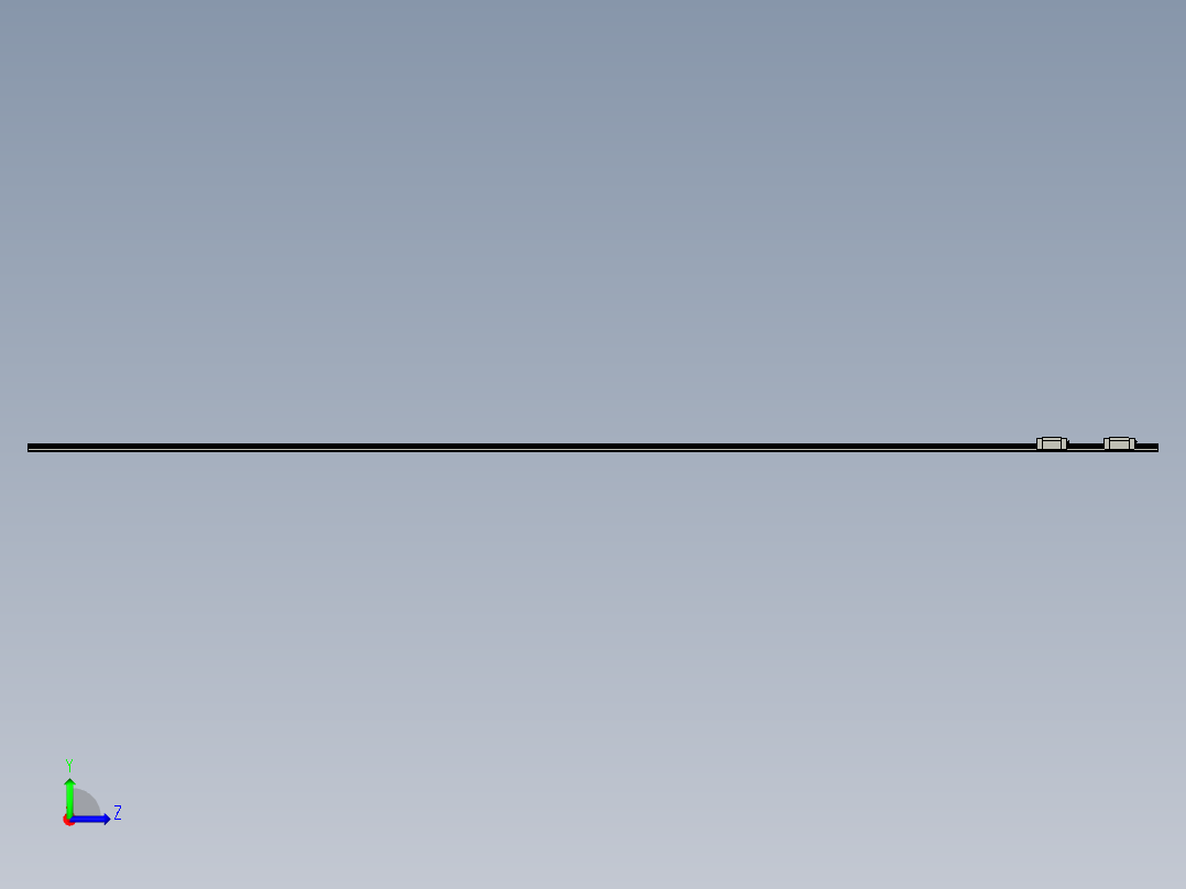 HGH-CA型直线导轨G99TC17-1409_HGH15CA2R2320ZOC左视图